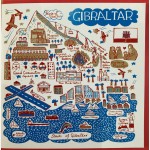 Gibraltar Greeting Card by Julia Gash